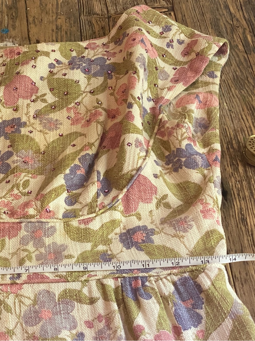 Vintage 1960s dress Sz 2-4 Small - Picture 8 of 17